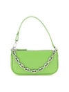 Mina Rachel Mini Tote Bag Green - BY FAR - BALAAN 1