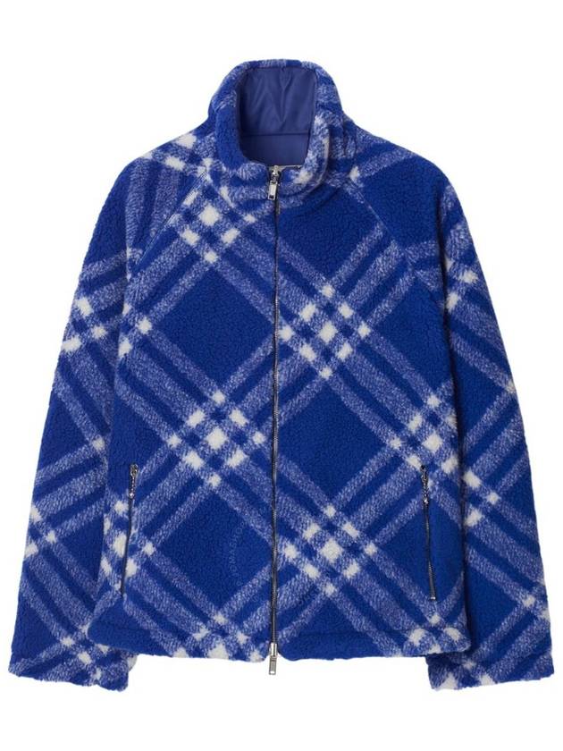 check print reversible jacket - BURBERRY - BALAAN 4