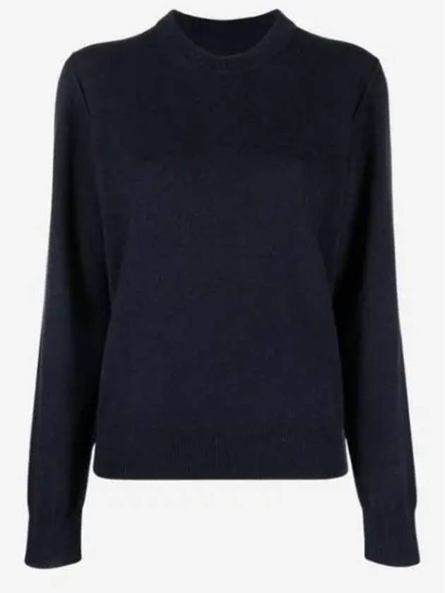 Eco Cashmere Knit Top Navy - MAISON MARGIELA - BALAAN 2