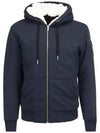 Men s Classic Bunny 2 Fur Hooded Zip Up Navy - MOOSE KNUCKLES - BALAAN 1