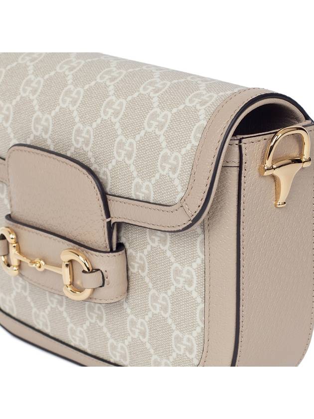 Horsebit 1955 GG Small Cross Bag Beige White - GUCCI - BALAAN 7