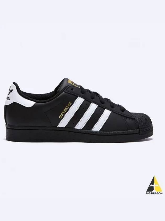 Men's Superstar Low Top Sneakers Core All Black - ADIDAS - BALAAN 2