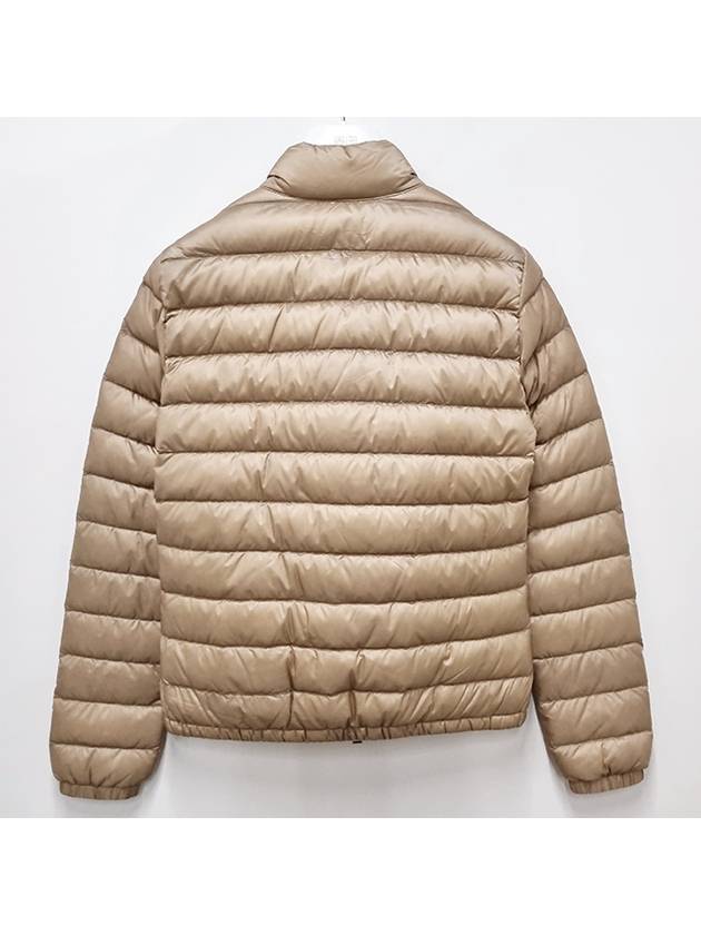 Women s LANS Logo Patch Short Down Padded Jacket Beige 1A10100 53048 205 - MONCLER - BALAAN 2