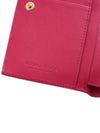 Intrecciato Folder Zipper Card Wallet Cranberry - BOTTEGA VENETA - BALAAN 9