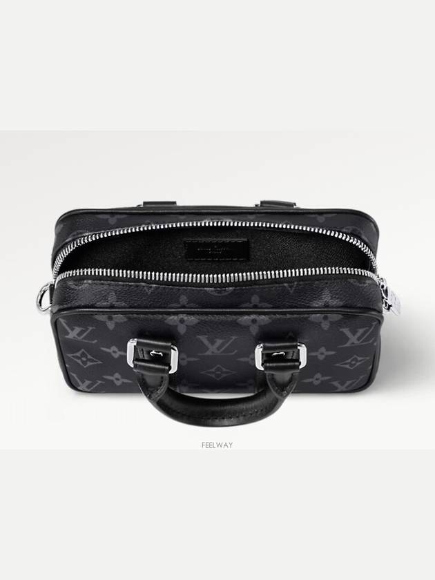 Men's Nano Porte Documents Voyage Brief Case Black - LOUIS VUITTON - BALAAN 4