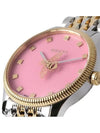 G Timeless Metal Quartz Dial 29mm Watch Pink Silver - GUCCI - BALAAN 3