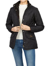 Cavalry Polarquilt Jacket Black - BARBOUR - BALAAN 7