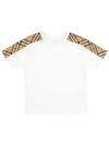 Kids Vintage Check Short Sleeve T Shirt 8054142 - BURBERRY - BALAAN 6