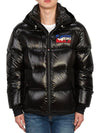 Marcassin Short Down Padding Black - MONCLER - BALAAN 3