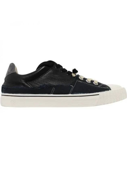 Men's Evolution Low Top Sneakers Black - MAISON MARGIELA - BALAAN 2