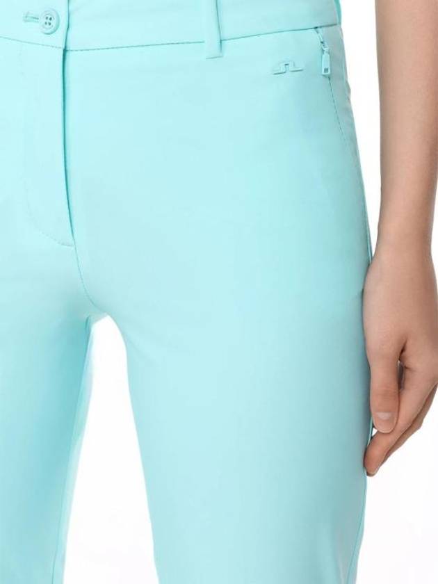 Pia Mid-Rise Crop Pants Aruba Blue - J.LINDEBERG - BALAAN 6