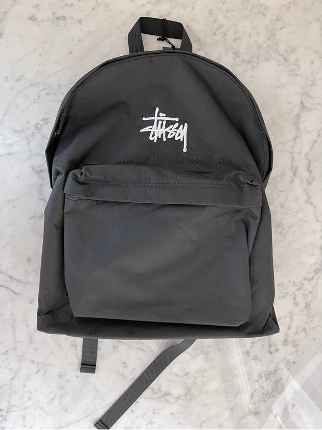 AU Australia Graffiti Canvas Backpack ST713023 Black ONE SIZE - STUSSY - BALAAN 6