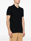 Men's Jay Knit Polo Shirt Navy - A.P.C. - BALAAN 5