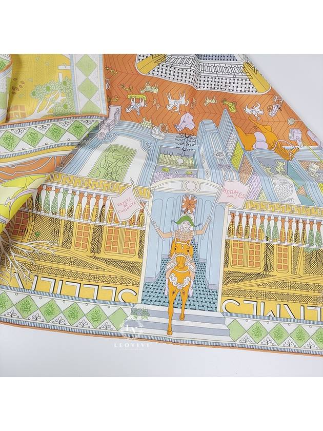 Objets De Curiosite 90 Scarf Potiron - HERMES - BALAAN 7