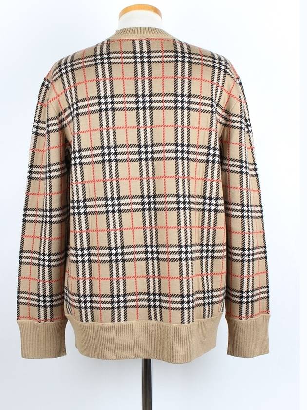 Check wool knit M - BURBERRY - BALAAN 4