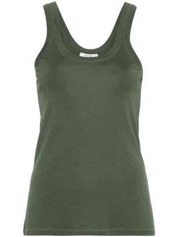 Short Sleeve T-Shirt TO1199LJ1016 GR627 SMOKY GREEN - LEMAIRE - BALAAN 1