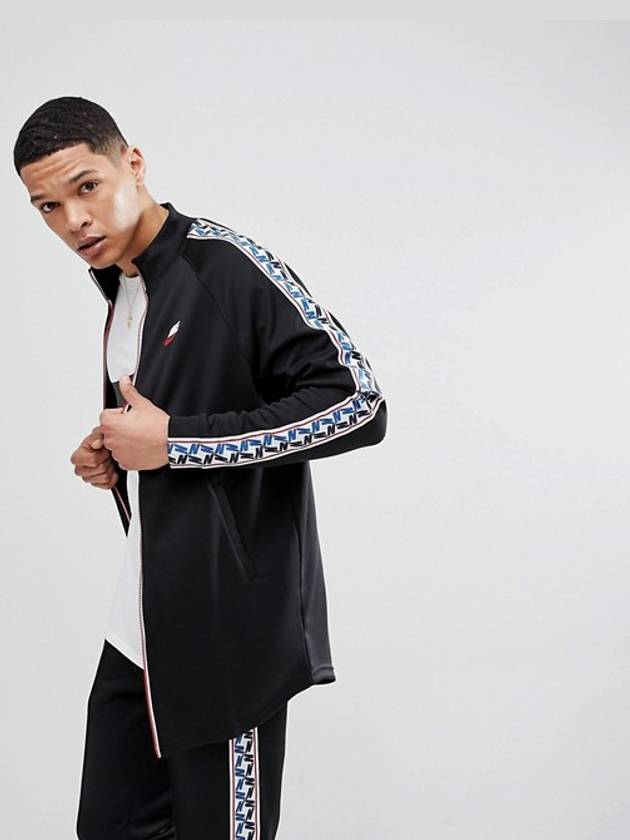 01AJ2681010Pull tab track jacketblack - NIKE - BALAAN 2