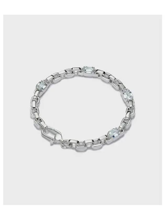 U logo solitaire bracelet silver - HATTON LABS - BALAAN 1