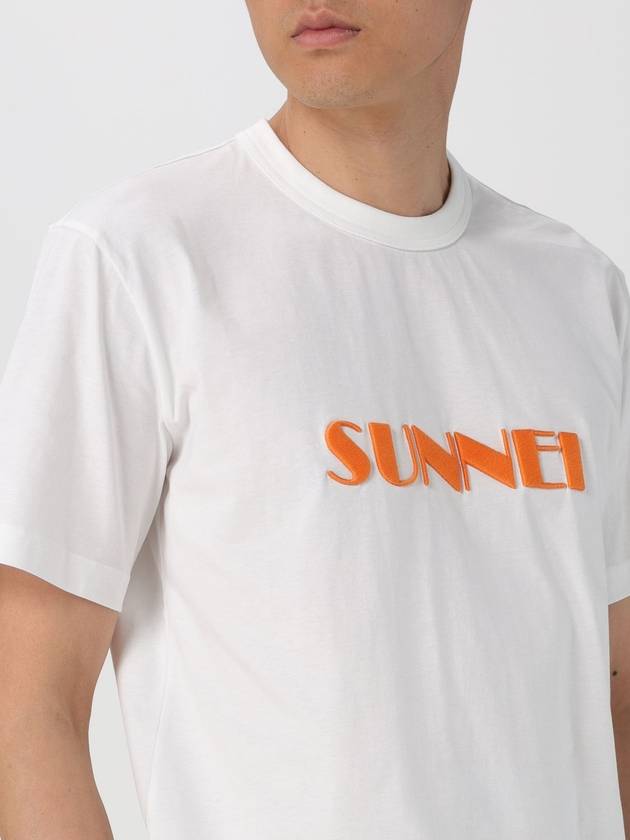 T-shirt Sunnei in cotone con logo - SUNNEI - BALAAN 5