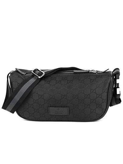 GG Supreme Sling Bag Black - GUCCI - BALAAN 2