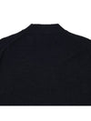 Men's Small Heart Patch Cardigan P1N080 BLACK - COMME DES GARCONS - BALAAN 7