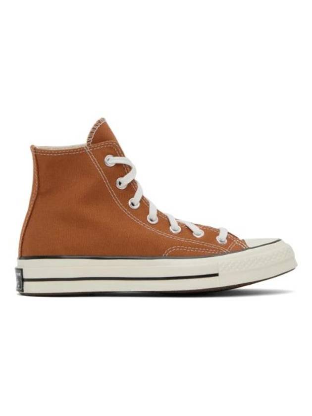 Chuck 70 Canvas High Top Sneakers Brown - CONVERSE - BALAAN 1