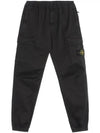 Wappen Patch Cargo Track Pants Black - STONE ISLAND - BALAAN 2