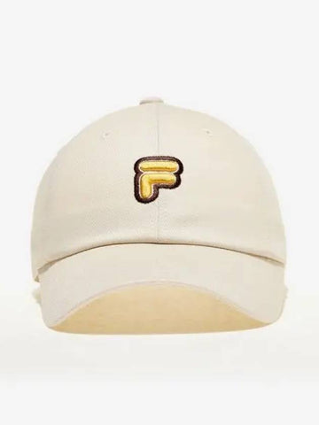 F logo ball cap CRM - FILA - BALAAN 1