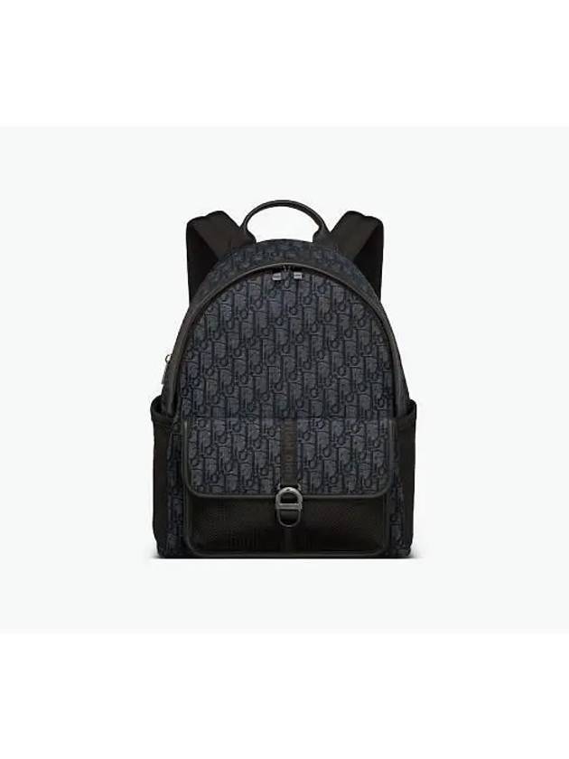 8 Oblique Jacquard Backpack Black - DIOR - BALAAN 2