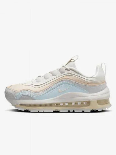 Air Max 97 Futura Low Top Sneakers Glacier Blue White - NIKE - BALAAN 2