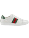 Ace Leather Sneakers White - GUCCI - BALAAN 1