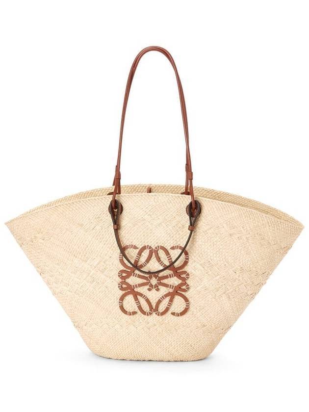 Anagram Basket Small Tote Bag Beige - LOEWE - BALAAN 1