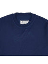 Signature Stitch Linen Knit Top Blue - MAISON MARGIELA - BALAAN 4