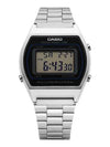 Vintage Retro Design Watch Silver - CASIO - BALAAN 3