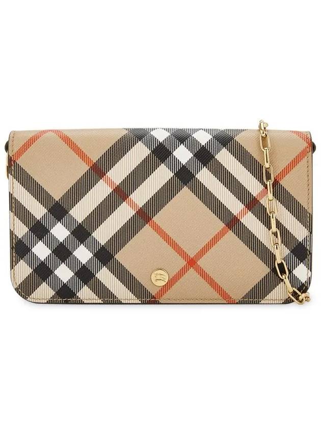 Check chain strap wallet 8095123 - BURBERRY - BALAAN 4