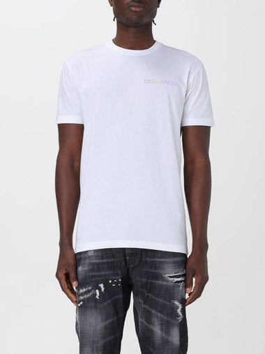 T-shirt Dsquared2 in jersey di cotone - DSQUARED2 - BALAAN 1