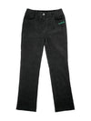 CORDUROY BOOTSCUT Corduroy warm brushed bootcut golf pantsBLACK - MONBIRDIE GOLF - BALAAN 1