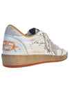 Ball Star Wishes Leather Low Top Sneakers Orange - GOLDEN GOOSE - BALAAN 4