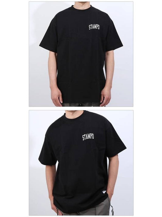 Logo TShirt SLA M1851TE BLK - STAMPD - BALAAN 2