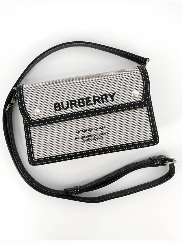 Horseferry Canvas Cross Bag 80383301 - BURBERRY - BALAAN 4