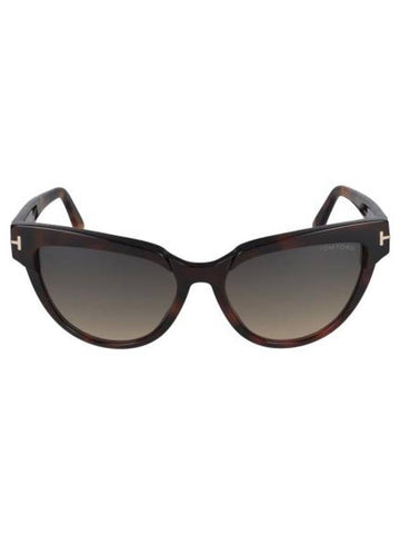 Sunglasses HAVANA COLORED SMOKE GRAD - TOM FORD - BALAAN 1