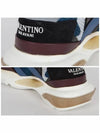 Bounce Camo Low Top Sneakers Blue - VALENTINO - BALAAN.