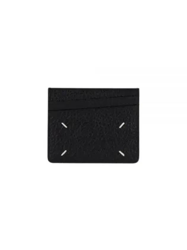 Four Stitch Card Wallet Black - MAISON MARGIELA - BALAAN 2