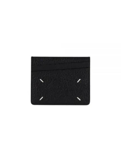 Four Stitch Card Wallet Black - MAISON MARGIELA - BALAAN 2