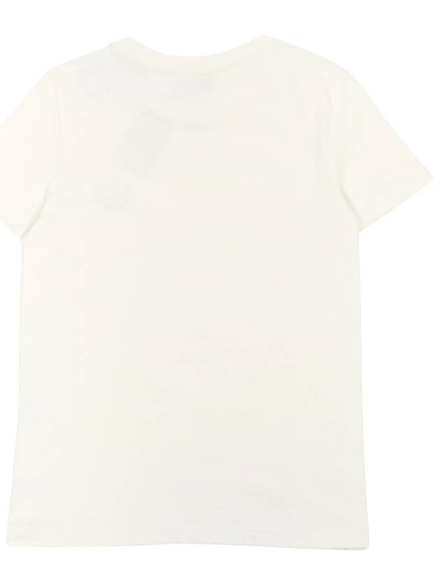 New Denise Logo Short Sleeve T-Shirt White - A.P.C. - BALAAN 3