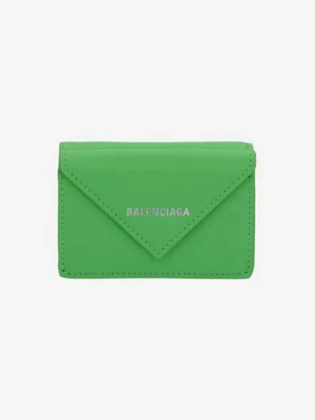 Papier Mini Half Wallet Green - BALENCIAGA - BALAAN 2