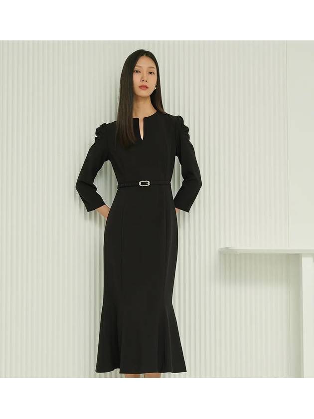 Women s Veronica Long Dress Black - AME - BALAAN 2