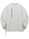 Woven string windbreaker sweatshirt EGG WHITE - 20THHOLE - BALAAN 7