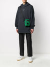 Franklin Stamp Logo Print Hoodie Black - ACNE STUDIOS - BALAAN 8