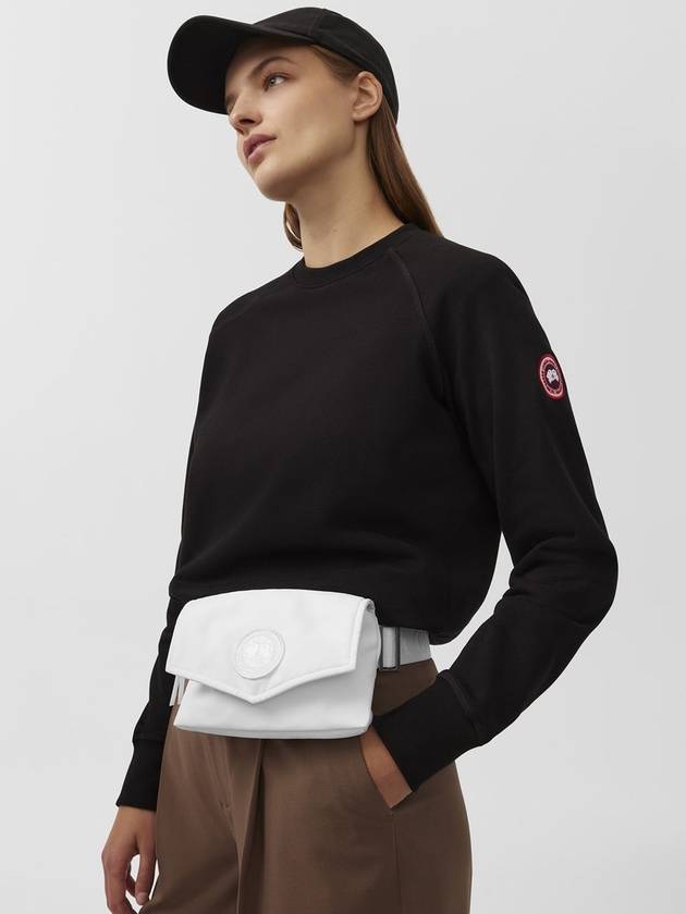 Logo Patch Foldover Top Belt Bag 8837U_25 - CANADA GOOSE - BALAAN 4